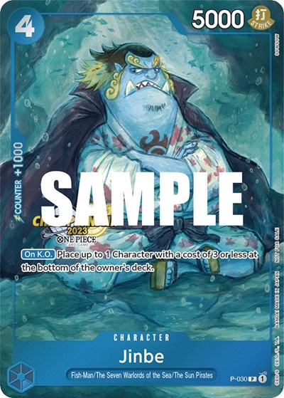 Jinbe (CS 2023 Event Pack) #P-030 One Piece Promotion Cards