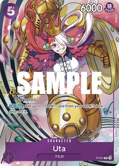 Uta (CS 2023 Event Pack) #P-031 One Piece Promotion Cards