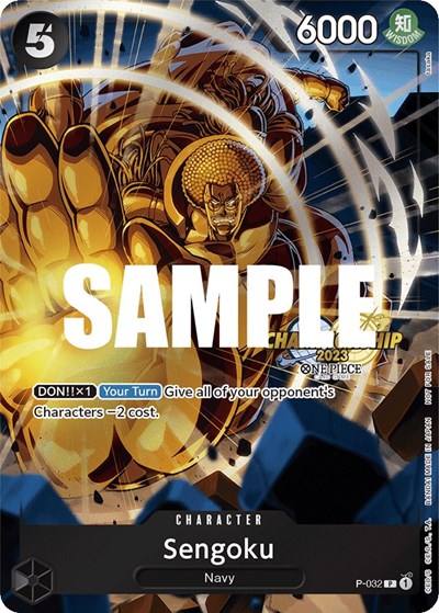 Sengoku (CS 2023 Event Pack) #P-032 One Piece Promotion Cards