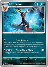 Umbreon #130 Miscellaneous Cards & Products