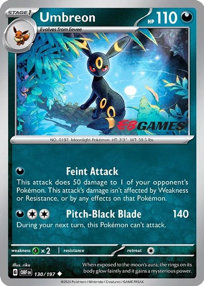 Umbreon #130 Miscellaneous Cards & Products
