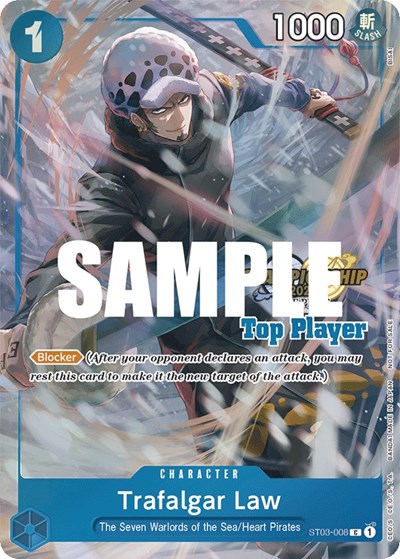 Trafalgar Law (CS 2023 Top Players Pack) #ST03-008 One Piece Promotion Cards