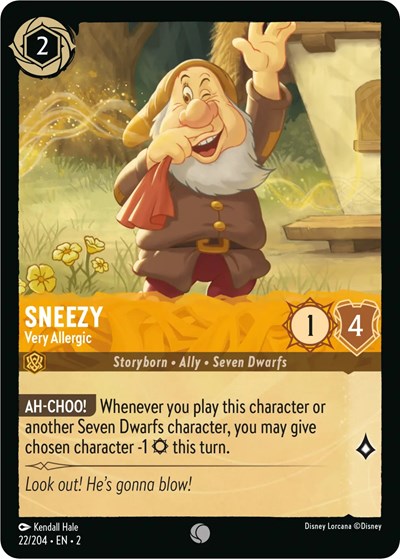 Sneezy - Very Allergic #22 Rise of the Floodborn