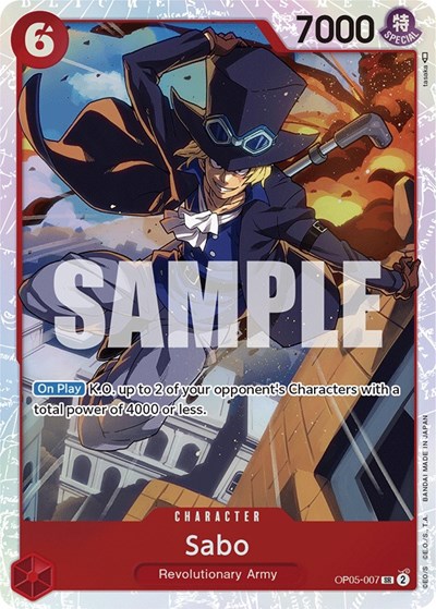 Sabo #OP05-007 Awakening of the New Era