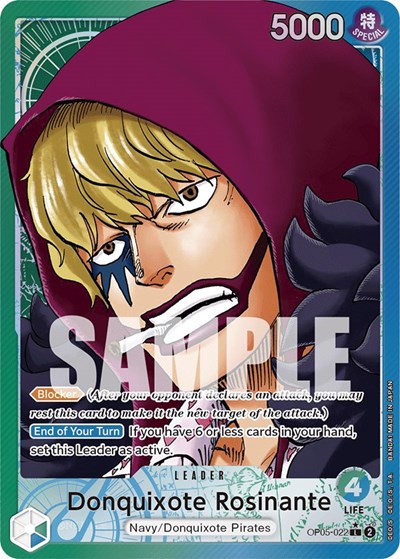 Donquixote Rosinante (Alternate Art) #OP05-022 Awakening of the New Era