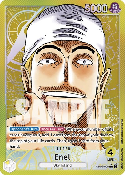 Enel (Alternate Art) #OP05-098 Awakening of the New Era