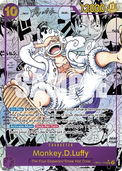 Monkey.D.Luffy (Alternate Art) (Manga) Awakening of the New Era
