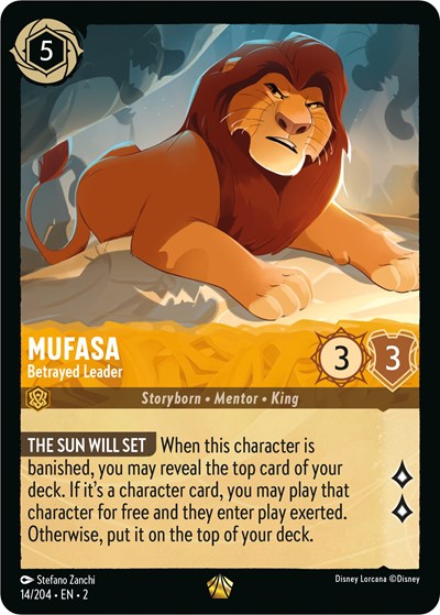 Mufasa - Betrayed Leader #14 Rise of the Floodborn