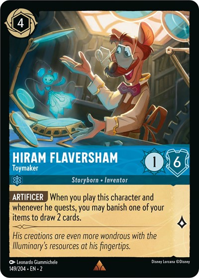 Hiram Flaversham - Toymaker #149 Rise of the Floodborn