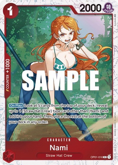 Nami - OP01-016 (Ultra Deck: The Three Captains) #OP01-016 One Piece Promotion Cards