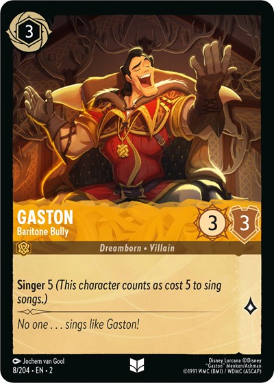 Gaston - Baritone Bully #8 Rise of the Floodborn