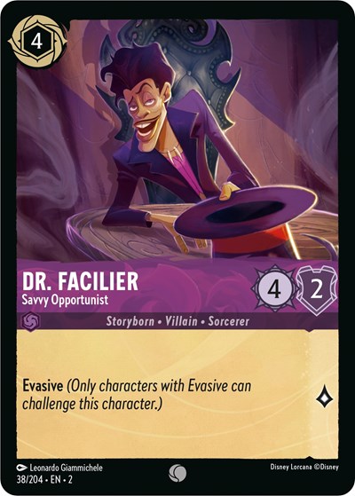 Dr. Facilier - Savvy Opportunist #38 Rise of the Floodborn