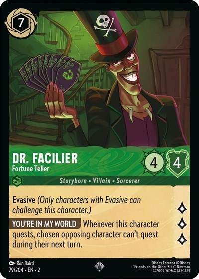 Dr. Facilier - Fortune Teller #79 Rise of the Floodborn