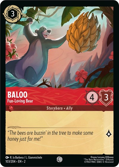 Baloo - Fun-Loving Bear #103 Rise of the Floodborn