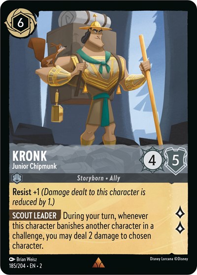 Kronk - Junior Chipmunk #185 Rise of the Floodborn