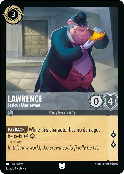 Lawrence - Jealous Manservant #186 Rise of the Floodborn