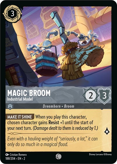 Magic Broom - Industrial Model #188 Rise of the Floodborn