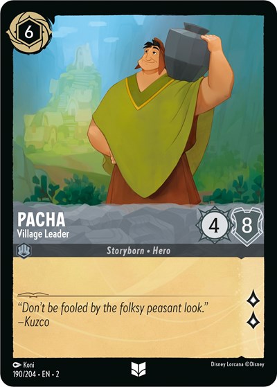 Pacha - Village Leader #190 Rise of the Floodborn
