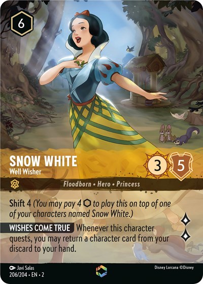 Snow White - Well Wisher (Enchanted) #206 Rise of the Floodborn