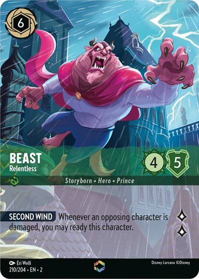 Beast - Relentless (Enchanted) #210 Rise of the Floodborn