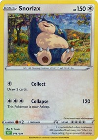 Snorlax #16 Trading Card Game Classic