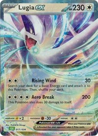 Lugia ex #17 Trading Card Game Classic