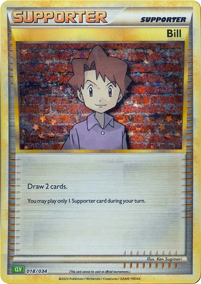 Bill #18 Trading Card Game Classic