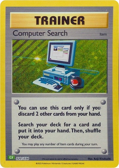 Computer Search #20 Trading Card Game Classic
