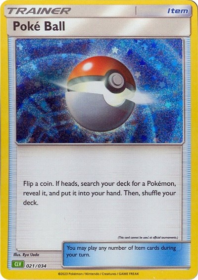 Poke Ball #21 Trading Card Game Classic