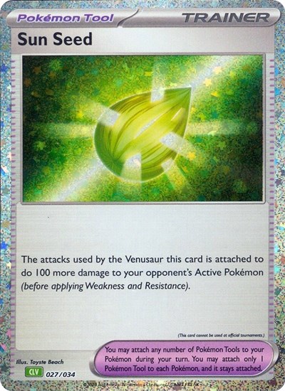 Sun Seed #27 Trading Card Game Classic