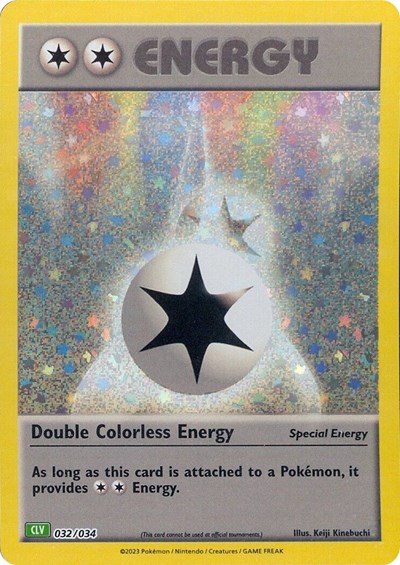 Double Colorless Energy #32 Trading Card Game Classic