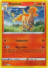 Rapidash #5 Trading Card Game Classic