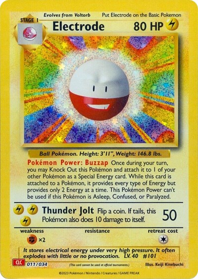 Electrode #11 Trading Card Game Classic