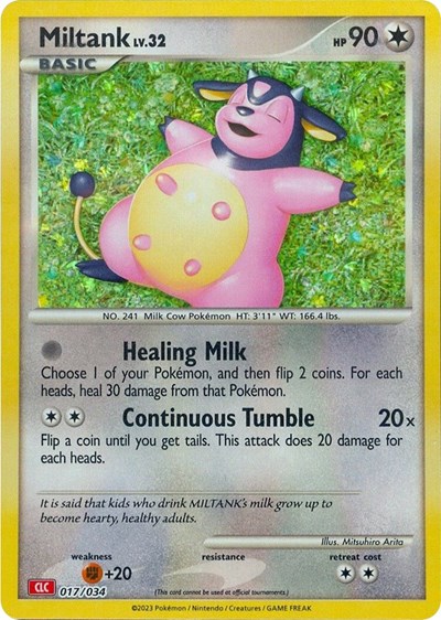 Miltank #17 Trading Card Game Classic