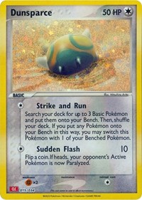 Dunsparce #15 Trading Card Game Classic