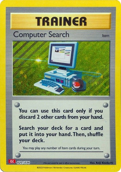 Computer Search #20 Trading Card Game Classic
