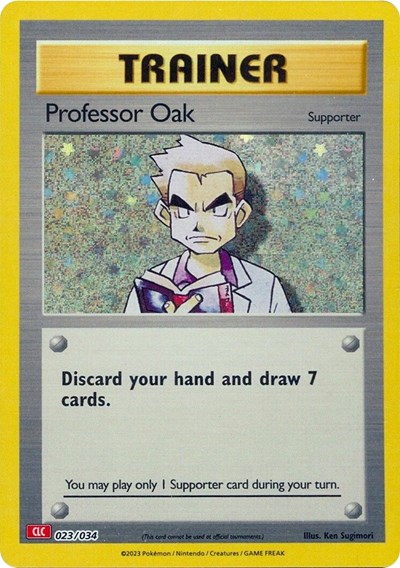 Professor Oak #23 Trading Card Game Classic