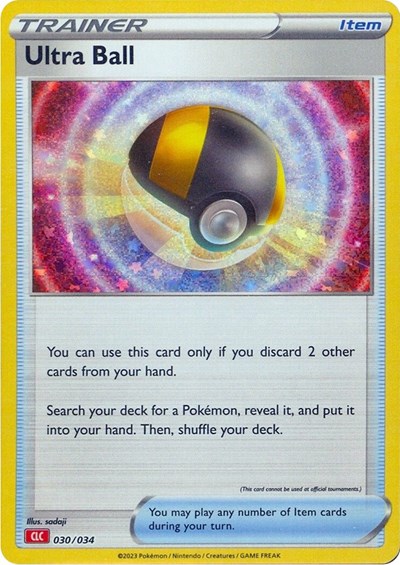 Ultra Ball #30 Trading Card Game Classic