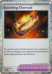 Scorching Charcoal #26 Trading Card Game Classic