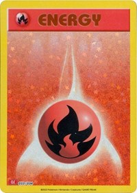 Basic Fire Energy #33 Trading Card Game Classic