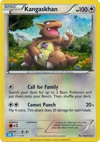 Kangaskhan #17 Trading Card Game Classic