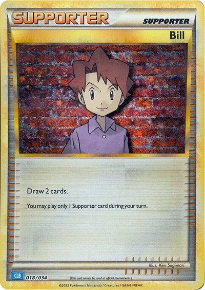 Bill #18 Trading Card Game Classic