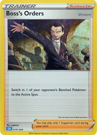Boss's Orders #19 Trading Card Game Classic
