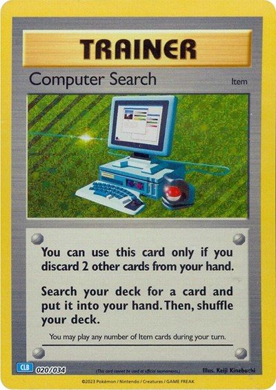 Computer Search #20 Trading Card Game Classic