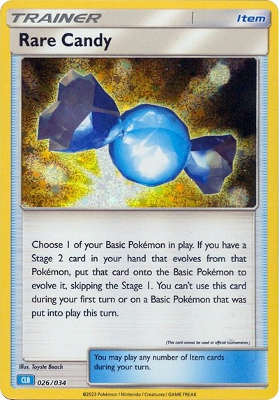Rare Candy #26 Trading Card Game Classic