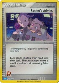 Rocket's Admin. #27 Trading Card Game Classic
