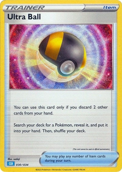 Ultra Ball #30 Trading Card Game Classic