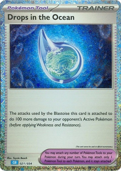 Drops in the Ocean #21 Trading Card Game Classic