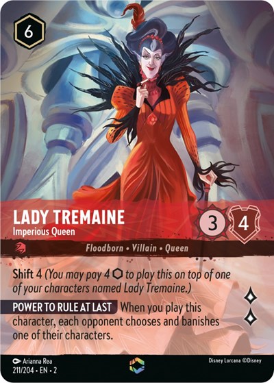 Lady Tremaine - Imperious Queen (Enchanted) #211 Rise of the Floodborn