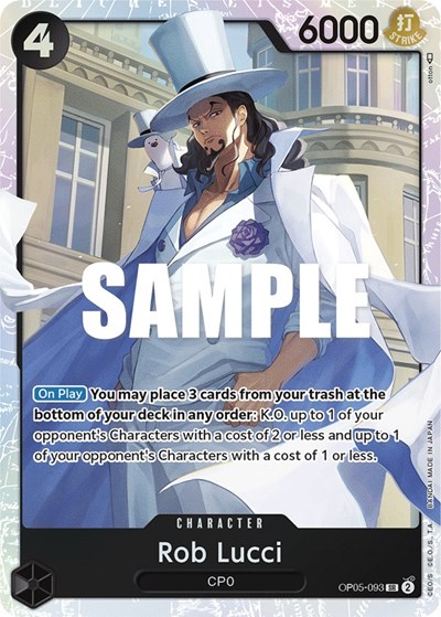 Rob Lucci #OP05-093 Awakening of the New Era
